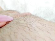 Oksanafedorova Teasing her hairy pussy