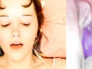 adulting Adult dildo show with kinky whore