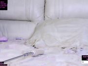 white_widow_ Skinny student loves to masturbate with a dildo