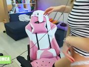 sleepincutie Petite student fingering in chat show