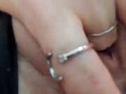 pinkrbelle Slim Girl Fingering in Public Show