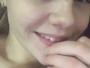 AbbyGlamur Russian student fucking with dildo toy