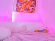 cristall_white Nude girl rubs pussy on pillow