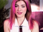 bunnylia Cosplay schoolgirl masturbates for you