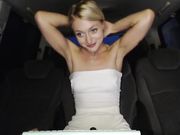 joobeelee Anal Fingering in a Car with a European Model