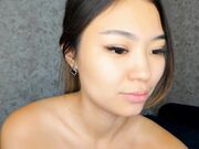 saejin_sia Korean teen jumping on dildo toy