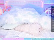 rainbowslut Cosplay show with dildo masturbation