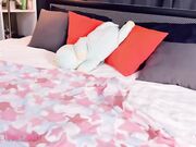 sanymorgan spy fingering webcam show with tiny slut