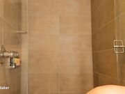 gi4_baker - Morning dildo fuck in shower