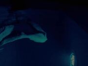 ana katana night blowjob in pool