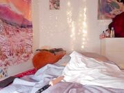 kaveskiki squirt dildo fuck with skinny girl