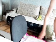 yourgirl_044 Creamy dildo fuck show with skinny bitch