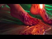 artmosphera Wax show with bare boobs