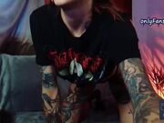 psyheya Pussy play show with slutty skinny girl