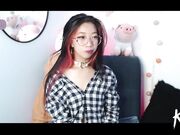 kanna_hh New asian teen girl shows asshole