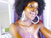 ebonysmilz 01-21-2023 black afro beauty showing ass