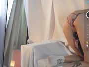 _squirt_queen_ Clit play show with tiny new model 04-03-2023