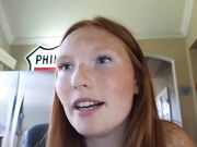 fein4tay Dildo show with redhead USA girl July-2023