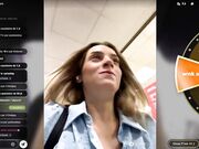 AngelAri- Stripchat newest young girl masturbates in public place