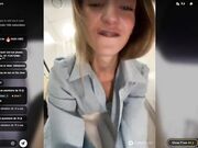 AngelAri- Stripchat newest young girl masturbates in public place