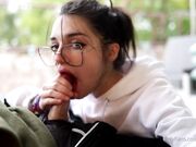 lilmochidoll |ONLYFANS| - Blowjob with a student in glasses
