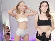 appr0ved March-2024 Recording a show with young girlfriends