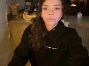 lilyofearth April-18-2024 Newest skinny brunette girl shows her tits