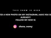 shena_nomy - 24-4-2024 Squirting dildo show with skinny teen kitty