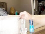 t4rlady - 2024 Onlyfans home dildo masturbation with sexy girl