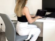 cutepowerlegs - Onlyfans My fingering at work
