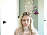 artoftease - Big tits in a transparent blouse