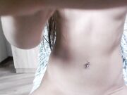 josephinejackson - Skinny brunette playing with wet pussy