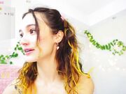 breeding_material - Skinny slut caresses wet hole