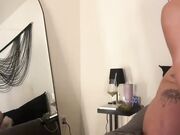 luxcher22 New juicy girl with tattoo on her back