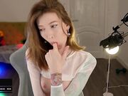 loony_moony October-6-2024 Anal fingering with tiny redhead model