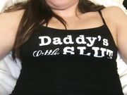 lovelylittle4 Daddy's little slut plays with her clit