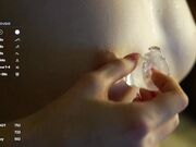peek_in_my_window 11-03-2024 Ice cubes on small nipples