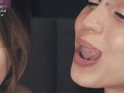 vivid_girls_vg (Stripchat) Very wet lesbian kisses