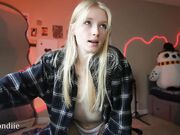 bestblondiiecb January-17-2025 Latest recording video show with naked blonde
