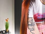 LynDanson - Stripchat new skinny redhead teen girl 23-01-2025