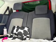 sansapole - Masturbation in the backseat of a car