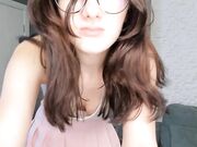 odettecovert - New brown eyed babe with glasses
