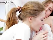 sweetestluna - lesbians and erect nipples ice show